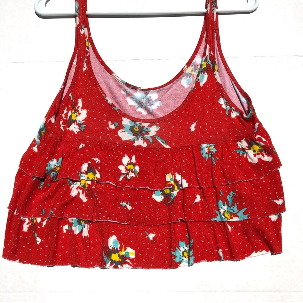 Roxy Floral Crop Top Size S